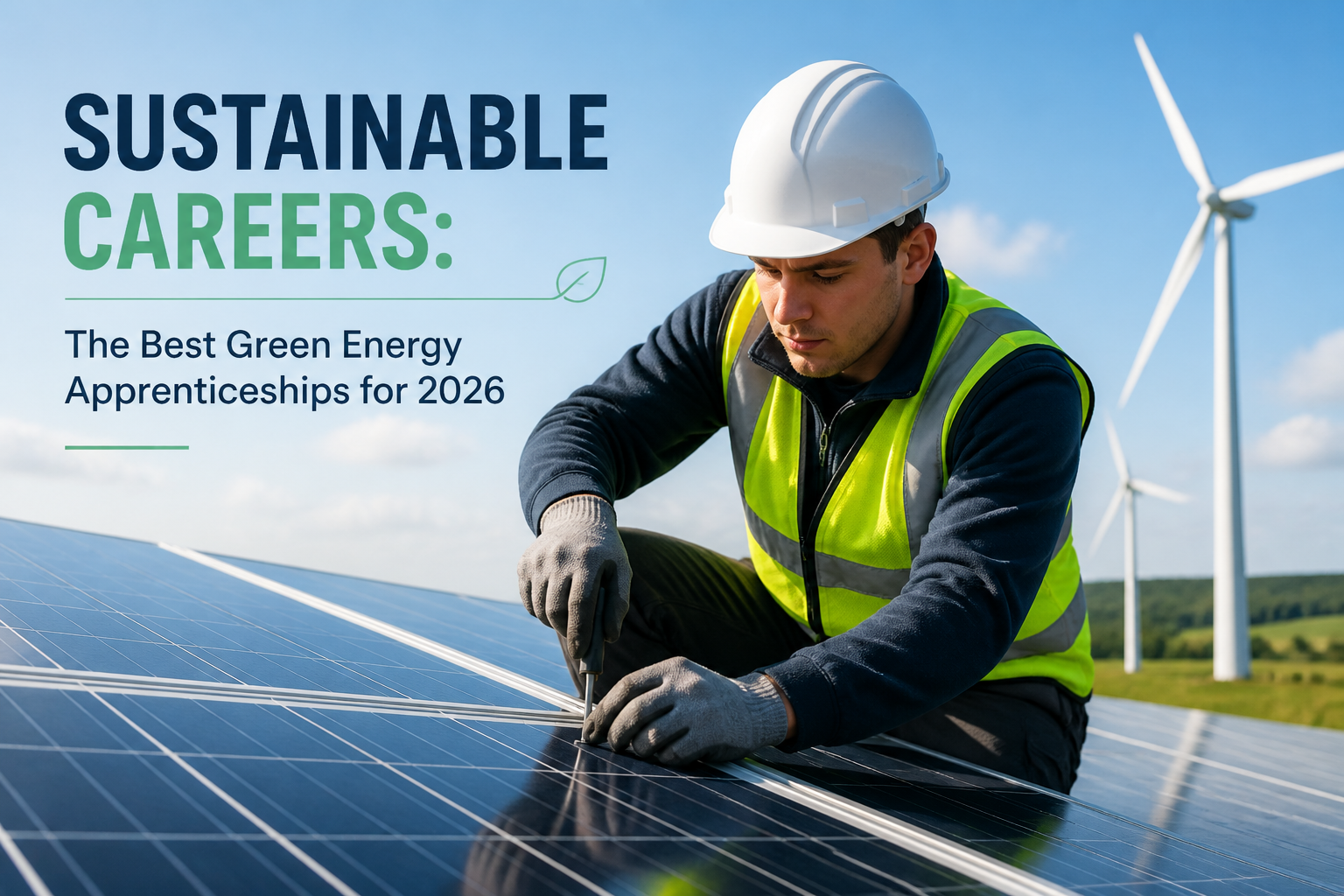 Sustainable Careers: The Best Green Energy Apprenticeships for 2026
